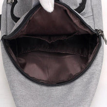Load image into Gallery viewer, Casual Chest/Crossbody Bag with USB - 3 Colors