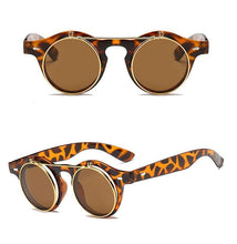 Load image into Gallery viewer, 1912 Vintage Round Flip Up Sunglasses
