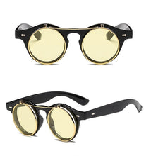 Load image into Gallery viewer, 1912 Vintage Round Flip Up Sunglasses
