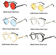 Load image into Gallery viewer, 1955 Vintage Round Transparent Sunglasses
