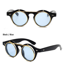 Load image into Gallery viewer, 1912 Vintage Round Flip Up Sunglasses

